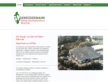 Tablet Screenshot of gebr-naim.com